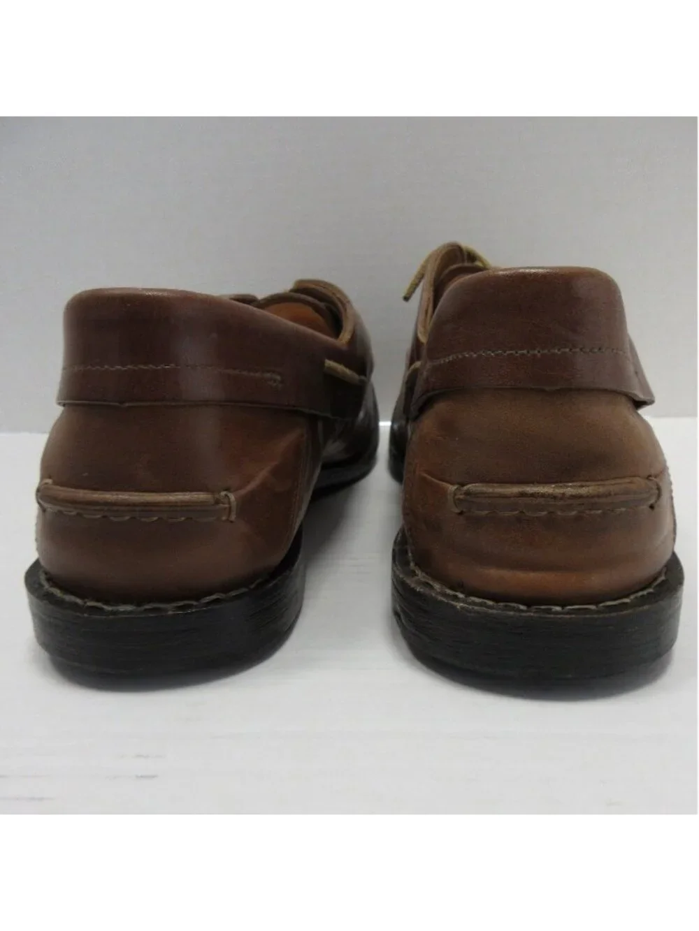 VGT Timberland Boat Shoes 11 M Leather Moccasin Moc Toe Lace Up *